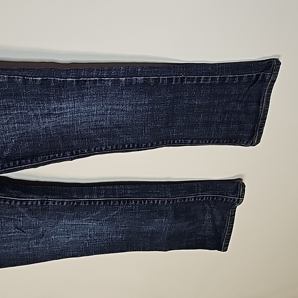 American Eagle dark wash size 6 skinny kick stretch jeans - Picture 3 of 8